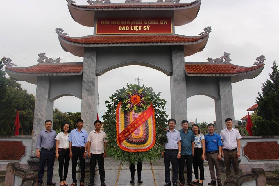 Vicem Bút Sơn tri ân những anh hùng liệt sỹ  nhân Kỷ Niệm 71 Năm Ngày Thương Binh Liệt Sỹ (27-7-2018)